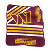 Washington Commanders Blanket 50x60 Raschel Throw - Logo Brands