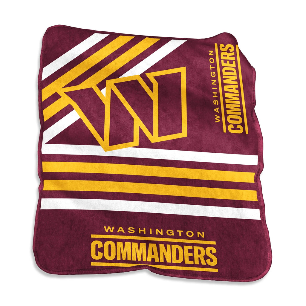 Washington Commanders Blanket 50x60 Raschel Throw - Logo Brands
