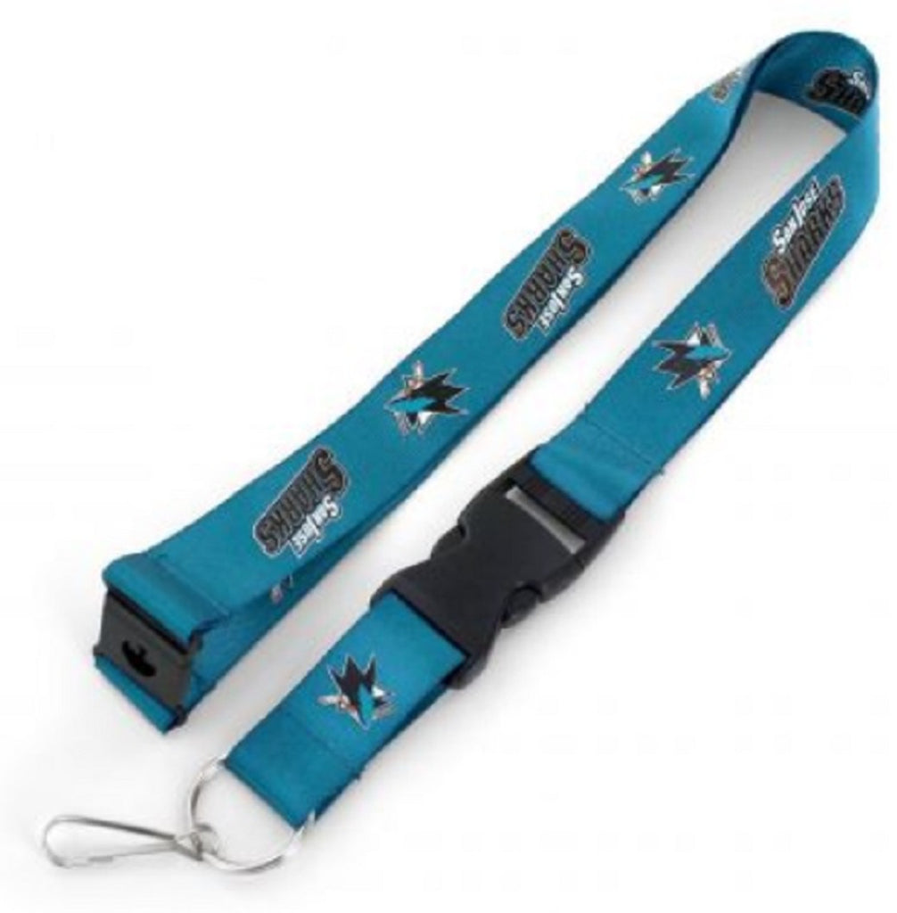 San Jose Sharks Lanyard Teal - Aminco