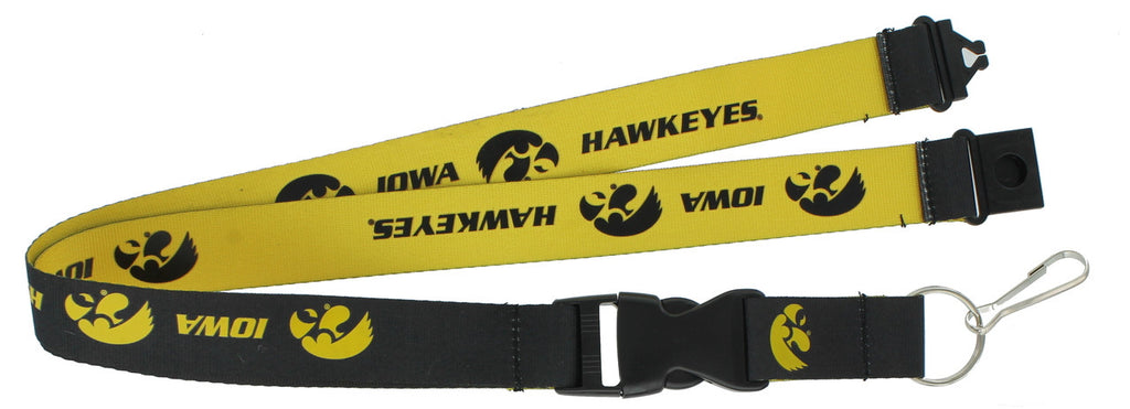 Iowa Hawkeyes Lanyard Reversible - Aminco