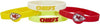 Kansas City Chiefs Bracelets 4 Pack Silicone - Aminco