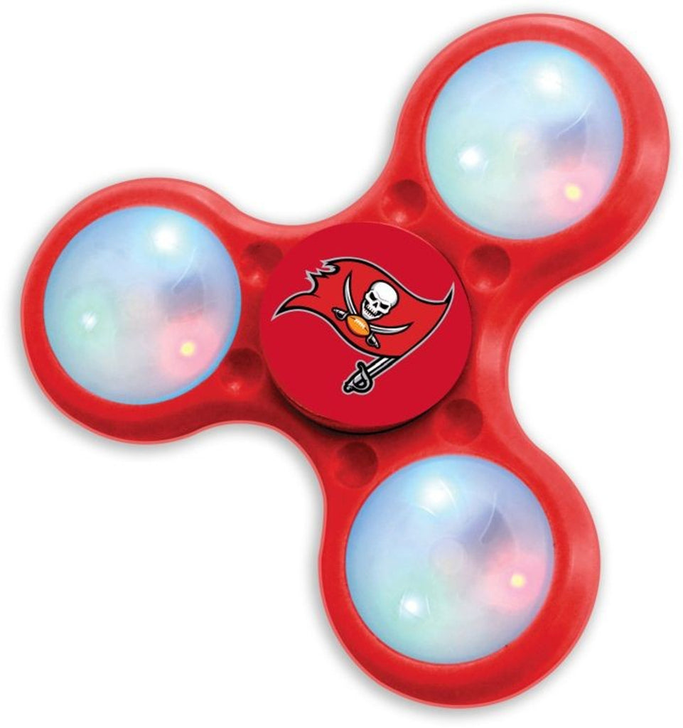 Tampa Bay Buccaneers Spinners 3 Prong LED Style CO - Aminco