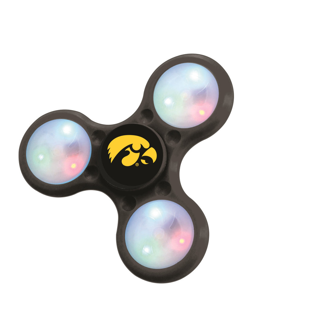 Iowa Hawkeyes Spinners 3 Prong LED Style CO - Aminco