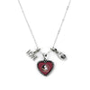 Florida State Seminoles Necklace Charmed Sport Love Football - Special Order - Aminco