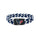 Houston Texans Bracelet Braided Navy and White - Aminco