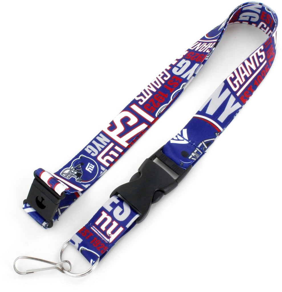 New York Giants Lanyard Breakaway Style Dynamic Design - Aminco