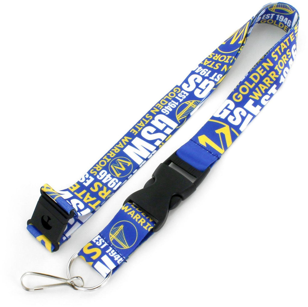 Golden State Warriors Lanyard Breakaway Style Dynamic Design Special Order - Aminco