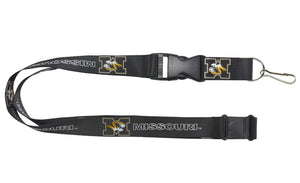 Missouri Tigers Lanyard Black - Aminco