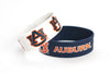 Auburn Tigers Bracelets - 2 Pack Wide - Aminco
