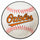 Fanmats - MLB - Baltimore Orioles Baseball Mat 27'' diameter