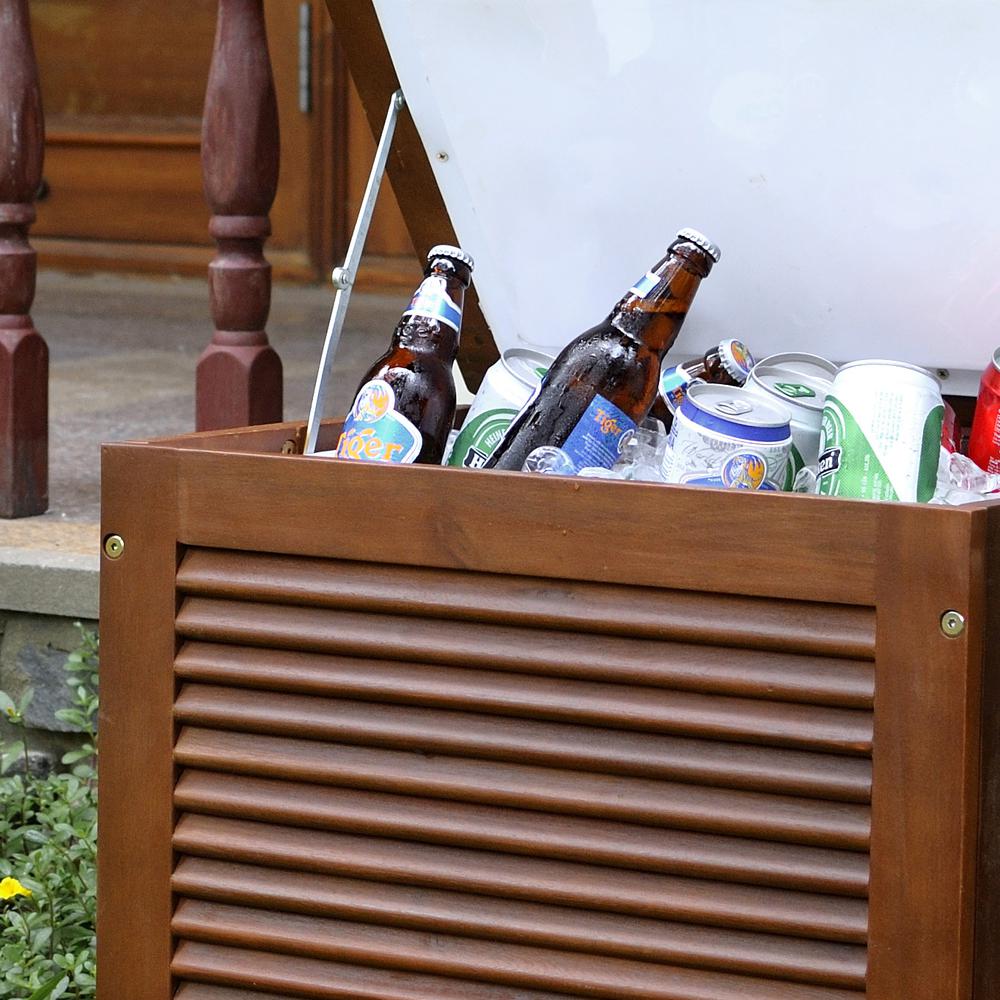 Wooden Patio Cooler - northbeam