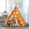 Childrens Teepee, Orange Puzzle - turtleplay