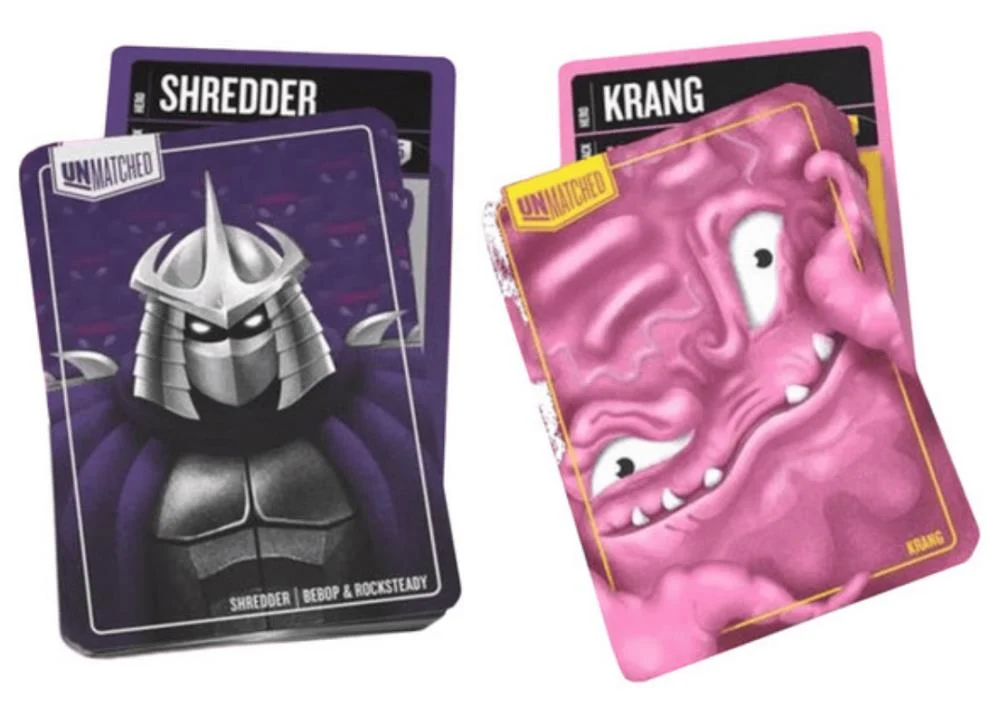 Unmatched Adventures: Teenage Mutant Ninja Turtles: Shredder And Krang Hero Deck