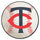 Fanmats - MLB - Minnesota Twins Baseball Mat 27'' diameter