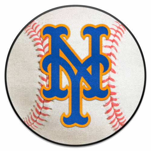 Fanmats - MLB - New York Mets Baseball Mat 27'' diameter