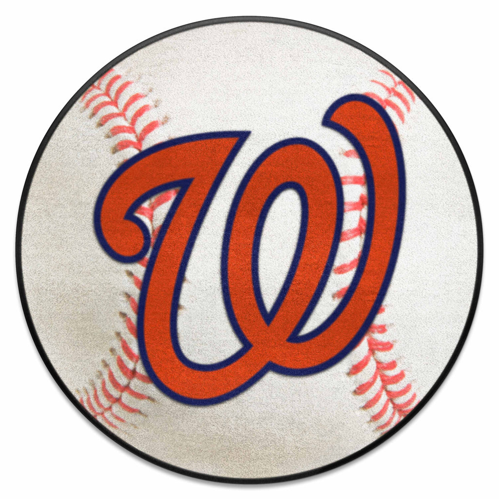 Fanmats - MLB - Washington Nationals Baseball Mat 27'' diameter