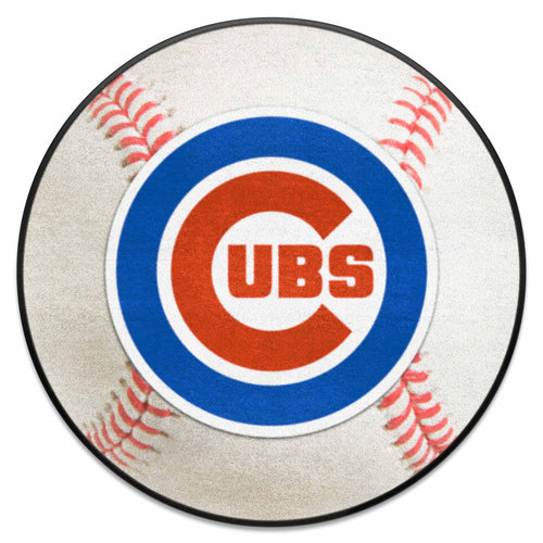 Fanmats - MLB - Chicago Cubs Baseball Mat 27'' diameter