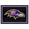 Fanmats - NFL - Baltimore Ravens 5x8 Rug 59.5''x88''