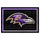 Fanmats - NFL - Baltimore Ravens 5x8 Rug 59.5''x88''