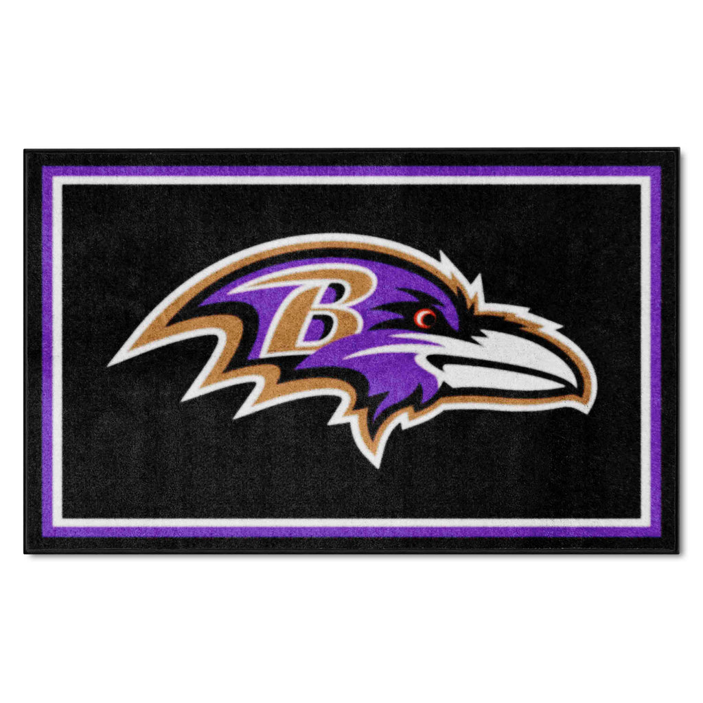 Fanmats - NFL - Baltimore Ravens 4x6 Rug 44''x71''