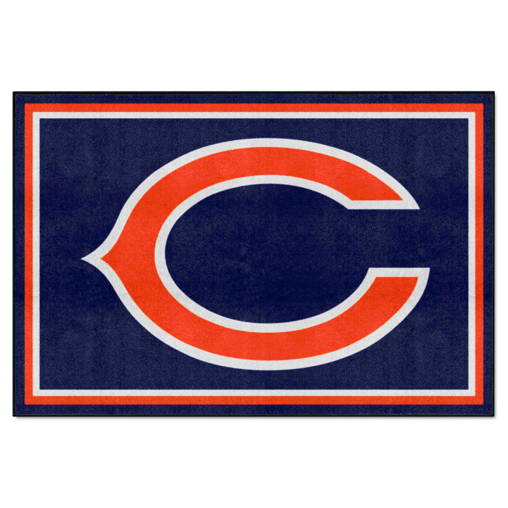 Fanmats - NFL - Chicago Bears 5x8 Rug 59.5''x88''