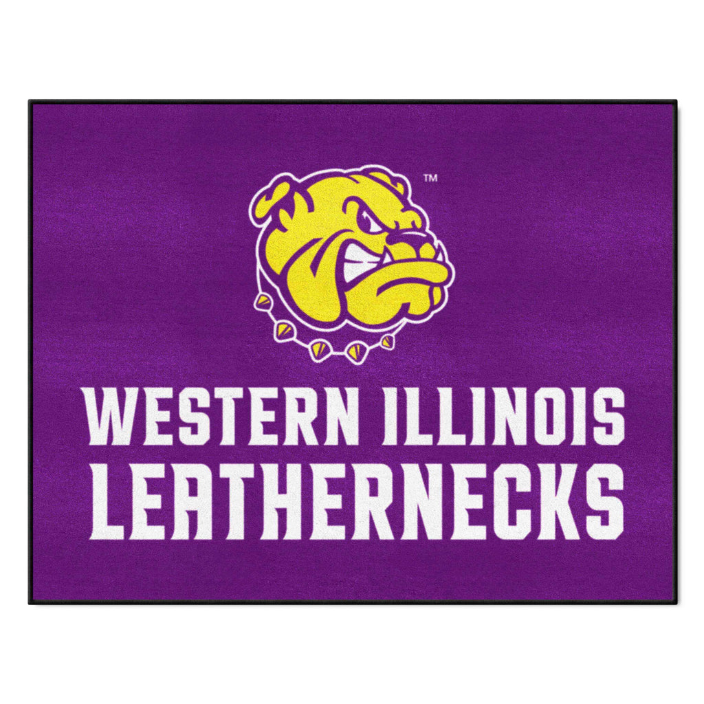 Fanmats - Western Illinois University All-Star Mat 33.75''x42.5''