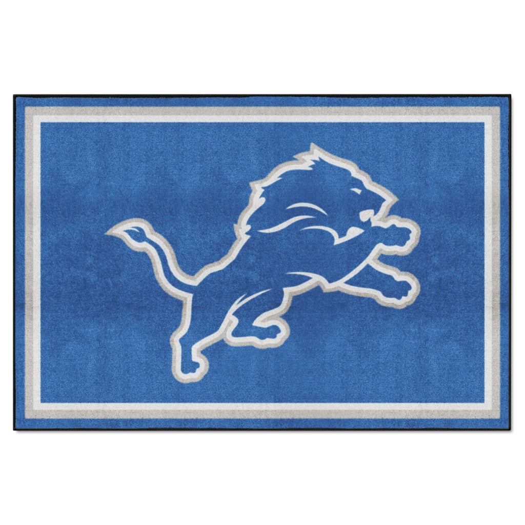 Fanmats - NFL - Detroit Lions 5x8 Rug 59.5''x88''