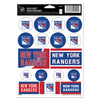 New York Rangers Decal Sheet 5x7 Vinyl - WinCraft