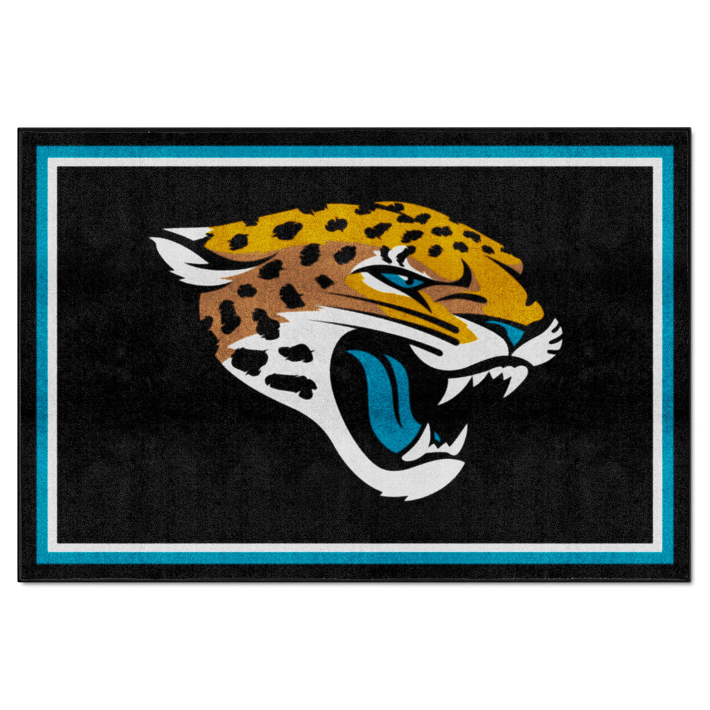 Fanmats - NFL - Jacksonville Jaguars 5x8 Rug 59.5''x88''