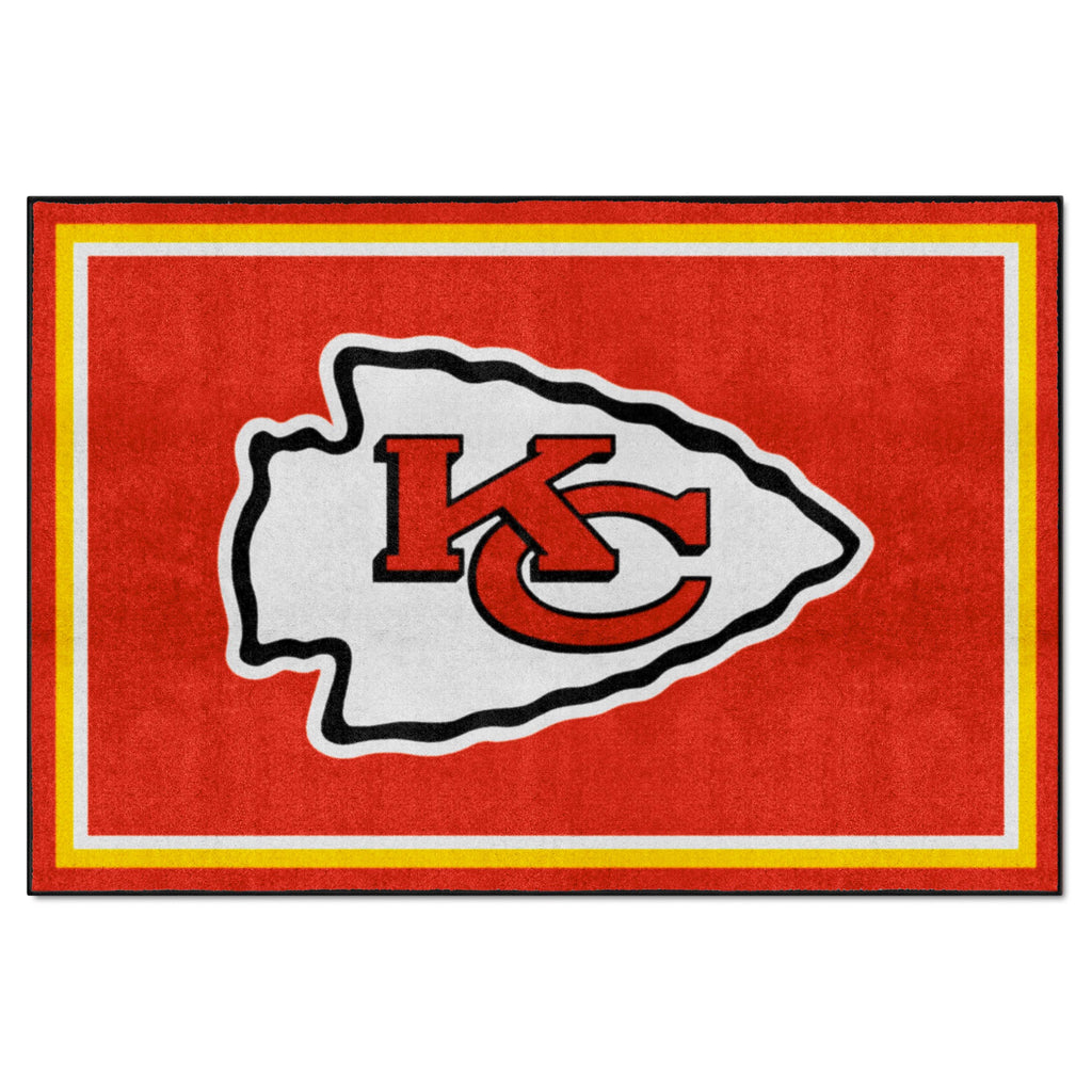 Fanmats - NFL - Kansas City Chiefs 5x8 Rug 59.5''x88''