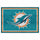 Fanmats - NFL - Miami Dolphins 5x8 Rug 59.5''x88''