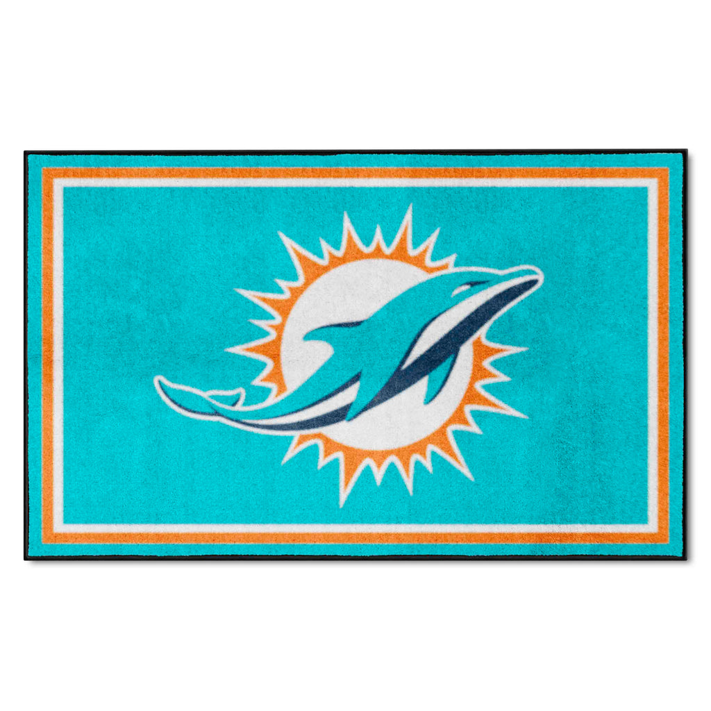 Fanmats - NFL - Miami Dolphins 4x6 Rug 44''x71''