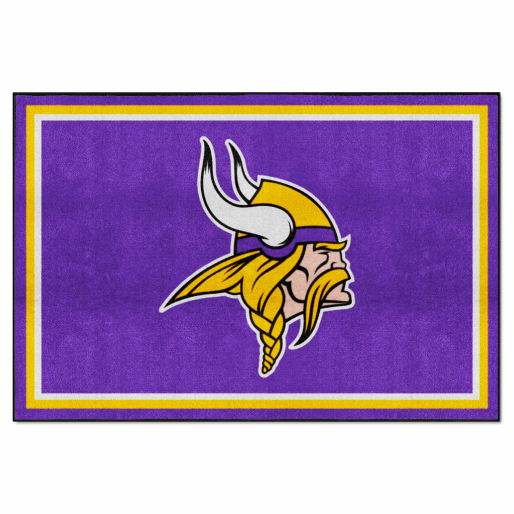 Fanmats - NFL - Minnesota Vikings 5x8 Rug 59.5''x88''