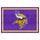 Fanmats - NFL - Minnesota Vikings 5x8 Rug 59.5''x88''