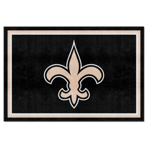Fanmats - NFL - New Orleans Saints 5x8 Rug 59.5''x88''