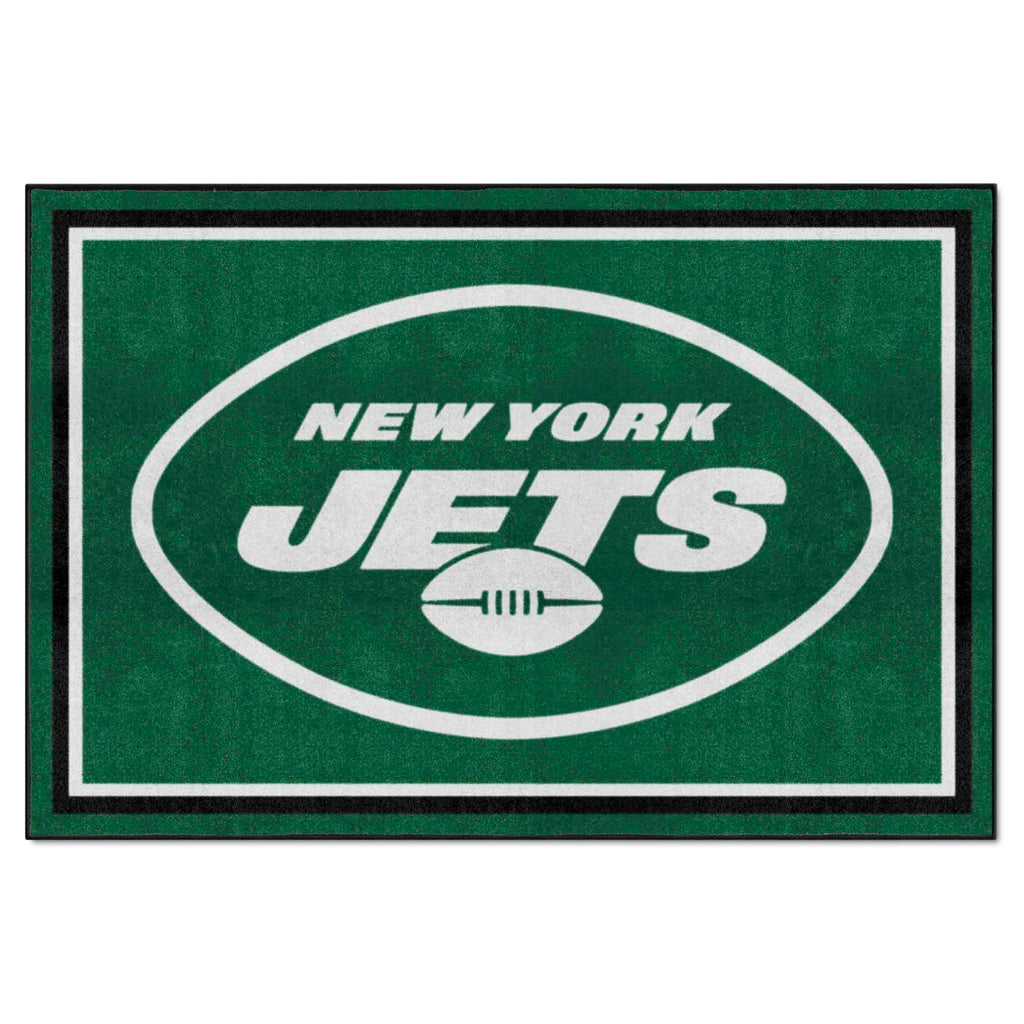 Fanmats - NFL - New York Jets 5x8 Rug 59.5''x88''
