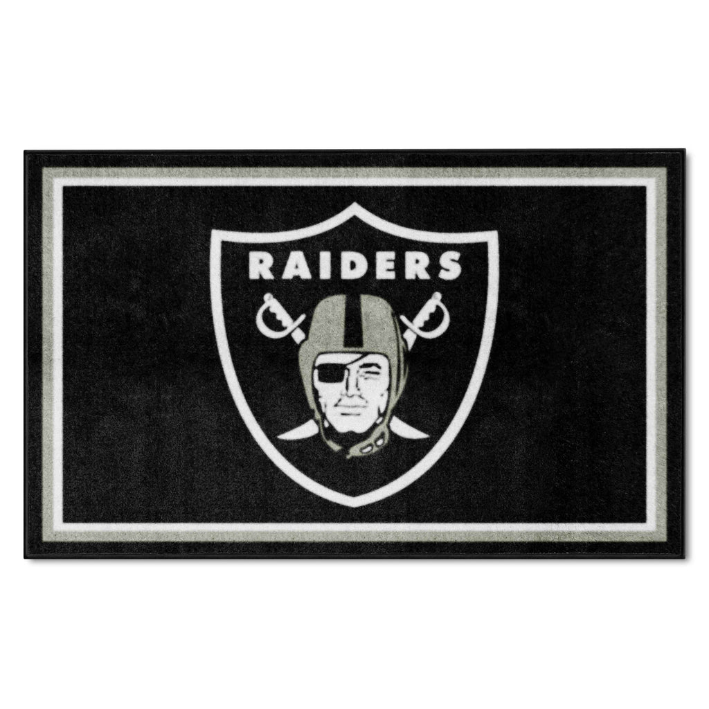 Fanmats - NFL - Oakland Raiders 4x6 Rug 44''x71''