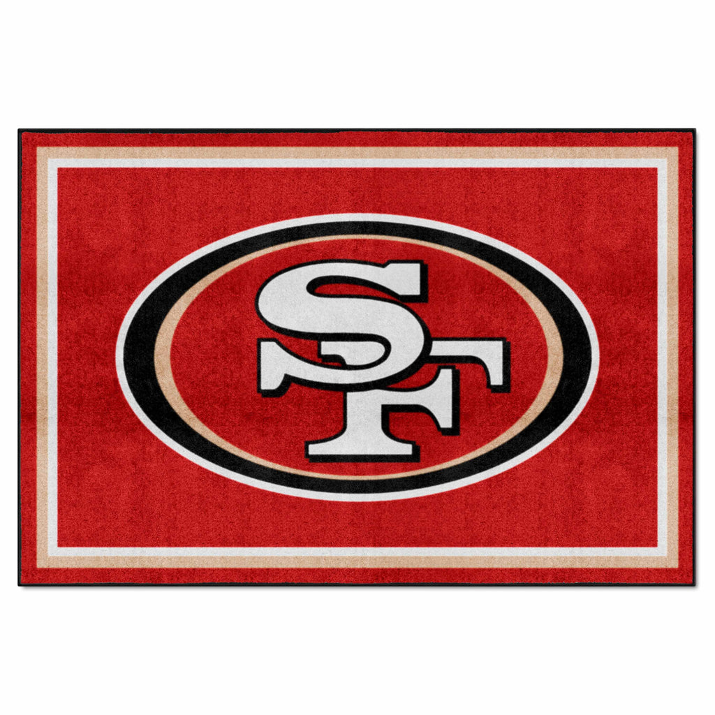 Fanmats - NFL - San Francisco 49ers 5x8 Rug 59.5''x88''
