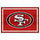 Fanmats - NFL - San Francisco 49ers 5x8 Rug 59.5''x88''