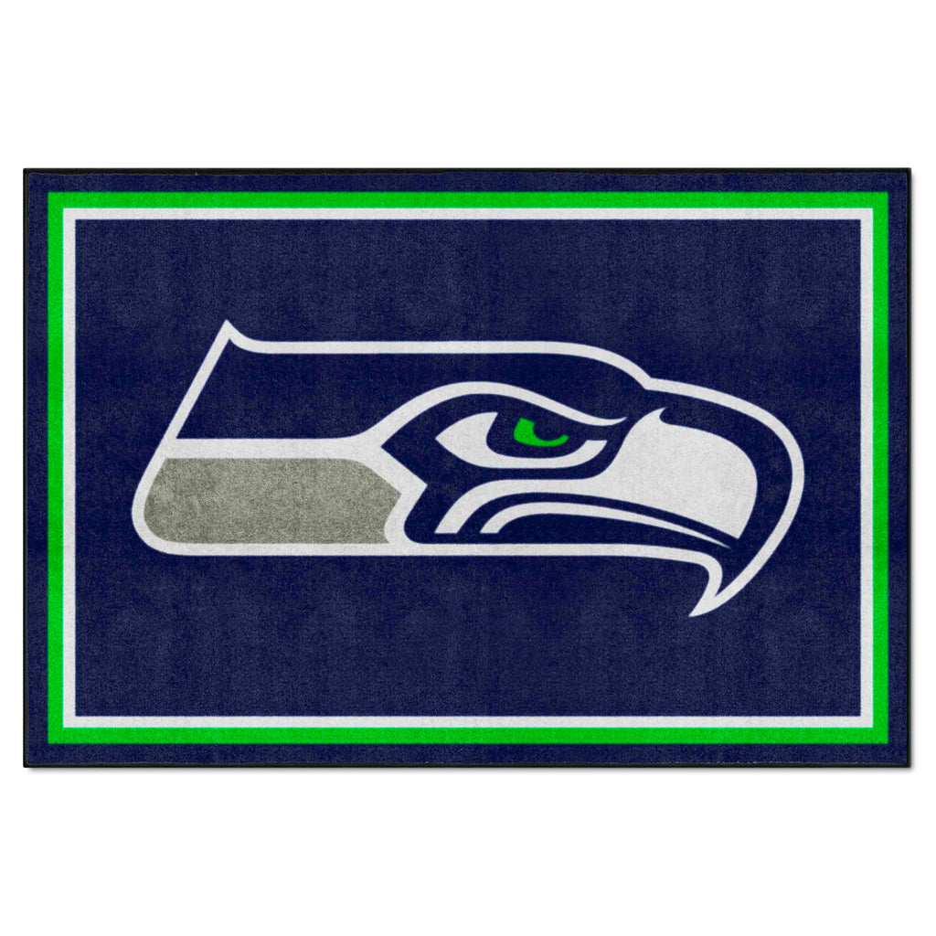Fanmats - NFL - Seattle Seahawks 5x8 Rug 59.5''x88''