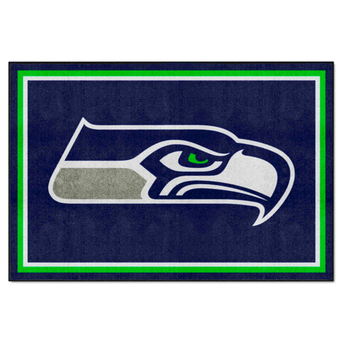 Fanmats - NFL - Seattle Seahawks 5x8 Rug 59.5''x88''