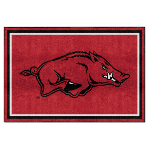 Fanmats - University of Arkansas 5x8 Rug 59.5''x88''
