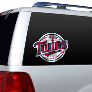 Minnesota Twins Window Film 12 Inch Die Cut -