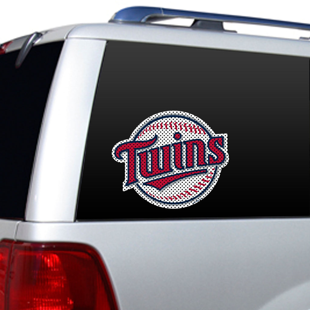 Minnesota Twins Window Film 12 Inch Die Cut -