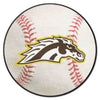 Fanmats - Western Michigan University Baseball Mat 27'' diameter