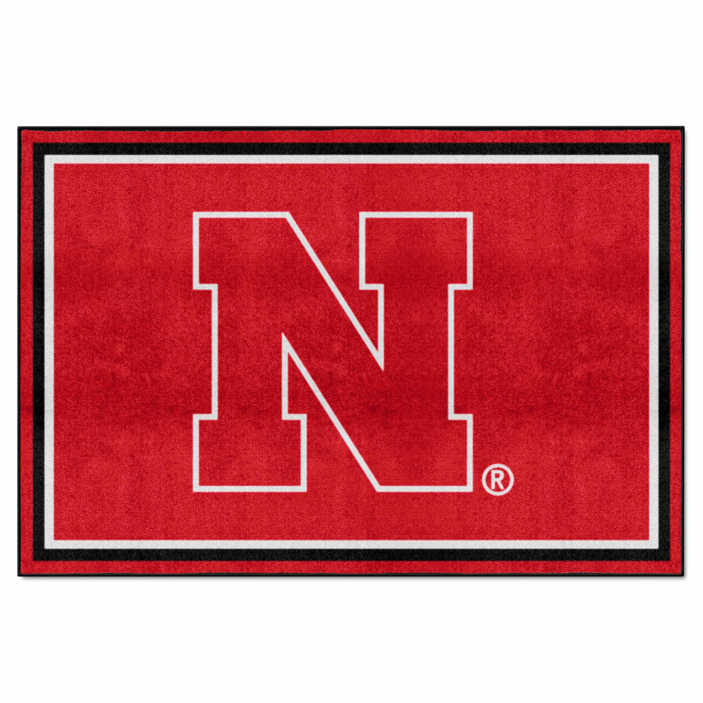 Fanmats - University of Nebraska 5x8 Rug 59.5''x88''