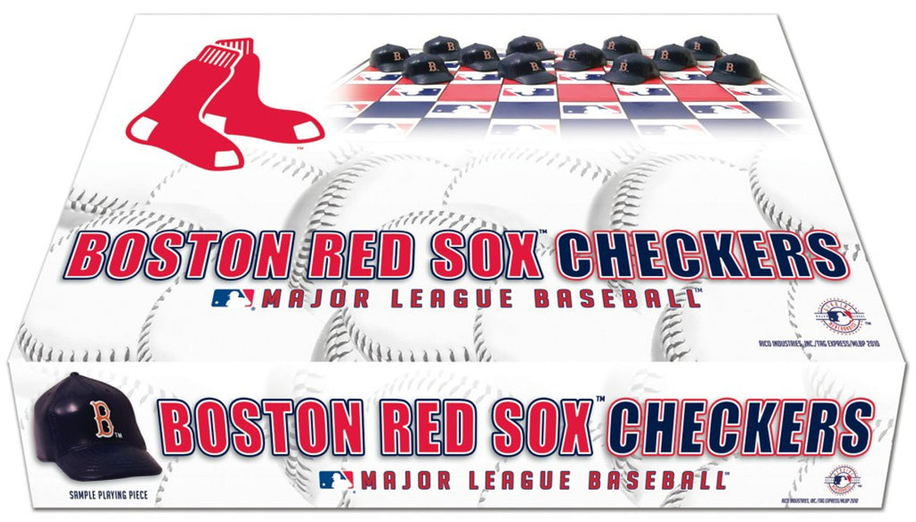 Boston Red Sox Checker Set CO - Rico Industries