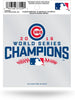 Chicago Cubs Small Static Cling 2016 World Series Champs -