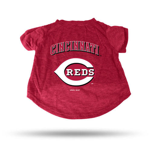 Cincinnati Reds Pet Tee Shirt Size M - Rico Industries