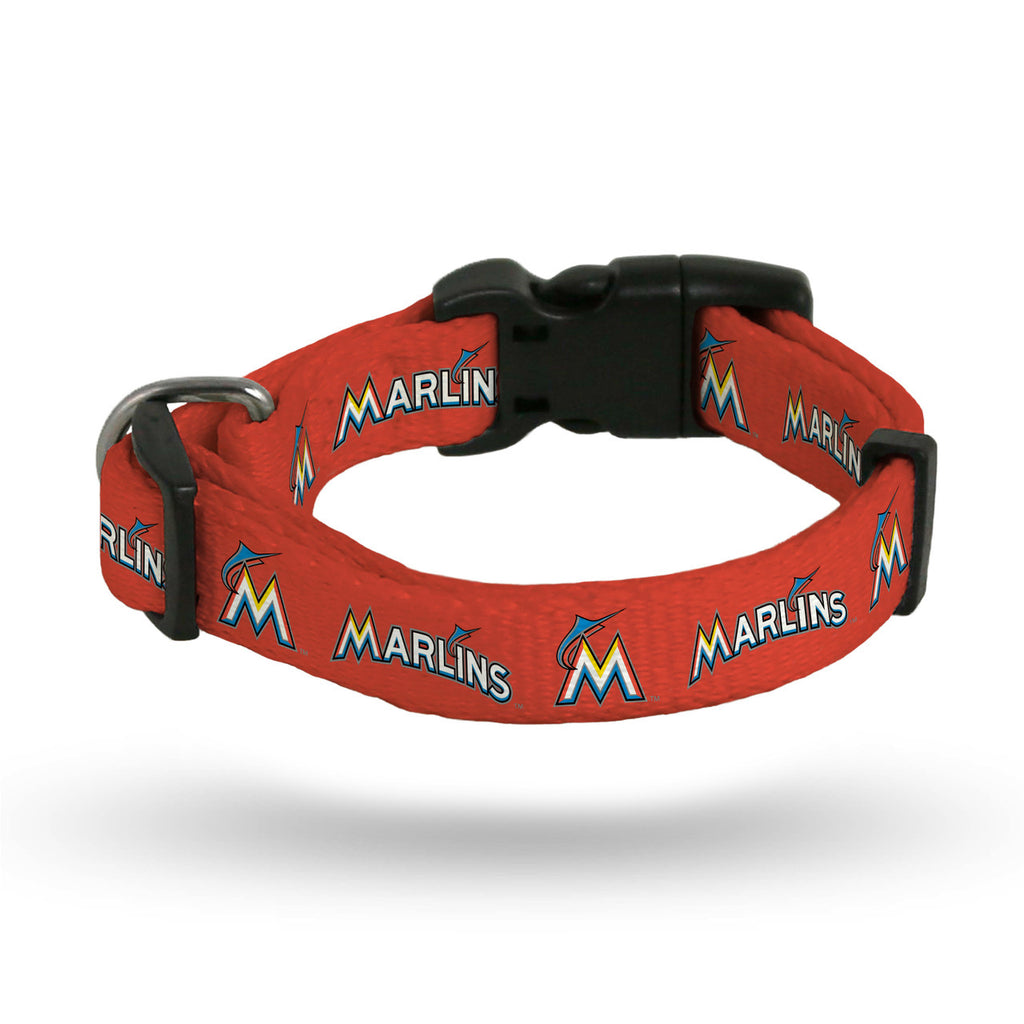 Miami Marlins Pet Collar Size S - Rico Industries